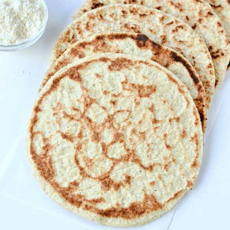 Тортильи из кокосовой муки