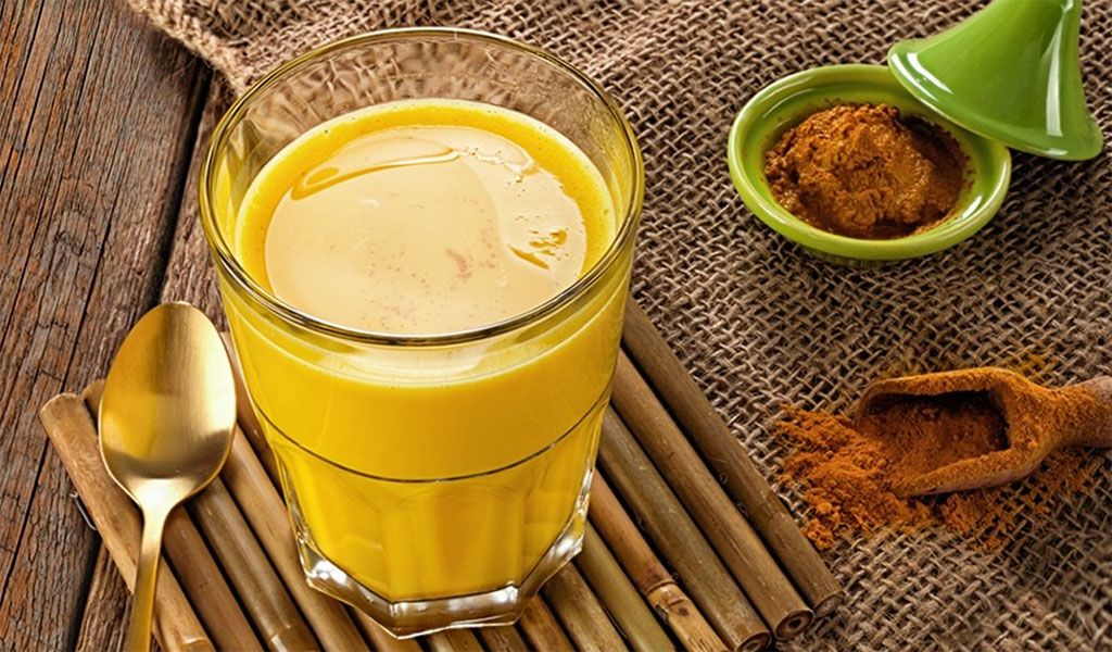 Золотое молоко из куркумы